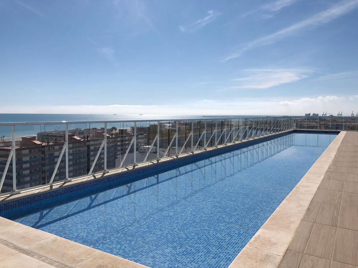 Global Properties, Apartamento De 2 Habitaciones Con Terraza Y Vistas Al Mar Canet d'En Berenguer Ngoại thất bức ảnh